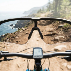 Image illustrant une lunettes de sport avec des verres correcteurs