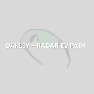 Fiche monture PDF lunettes de sport Oakley Radar EV Path - Vision Sport Guide