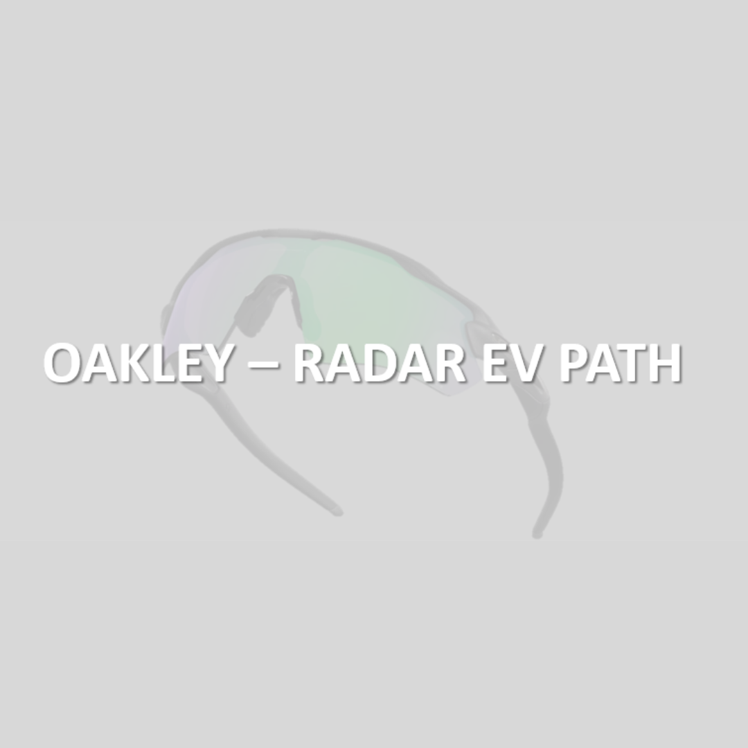 Fiche monture PDF lunettes de sport Oakley Radar EV - Vision Sport Guide